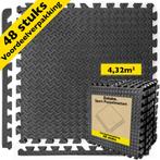 Zoluko Puzzelmatten  - Voordeelverpakking 48st - 30x30cm, Nieuw, Benen, Fitnessmat, Verzenden