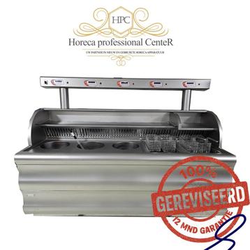 Perfecta 5 pans gereviseerde bakwand friteuse beschikbaar voor biedingen