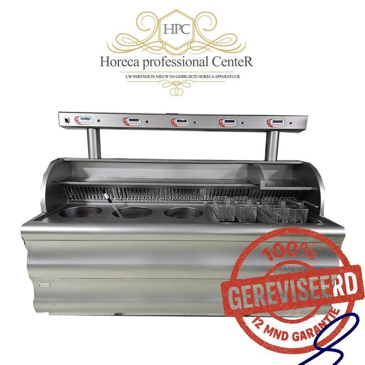Perfecta 5 pans gereviseerde bakwand friteuse, Zakelijke goederen, Horeca | Keukenapparatuur, Ophalen of Verzenden