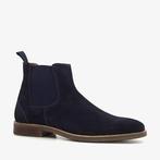 Van Beers suede heren chelsea boots blauw maat 46, Nieuw, Verzenden