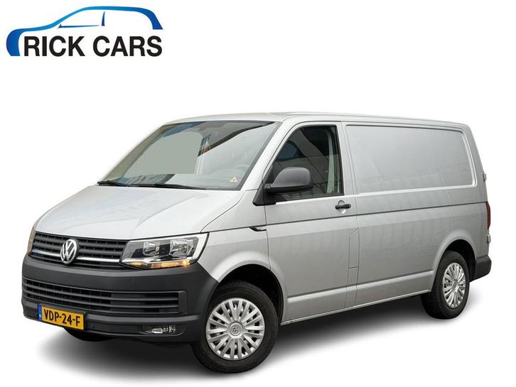 Volkswagen Transporter 2.0 TDI 150PK Automaat Euro 6 L1H1, Auto's, Bestelauto's, Dealer onderhouden, Lease, Zwart, Automaat, Overige kleuren