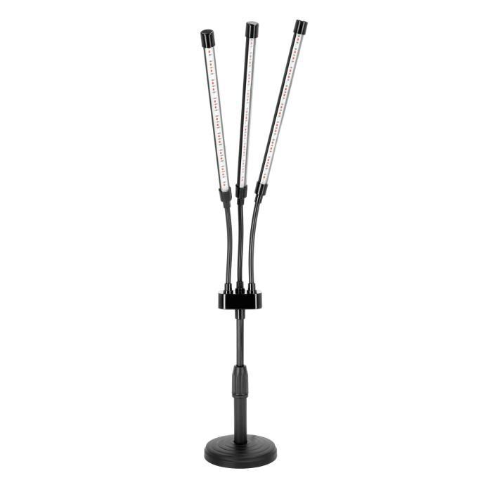 LED Kweeklamp VITARO-3 ST Mini 10W - Op Voet, 3 Armen, Di..., Huis en Inrichting, Lampen | Overige, Nieuw, Ophalen of Verzenden