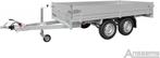 Anssems Plateauwagen PSX 2500kg 305×153, Auto diversen, Ophalen of Verzenden, Nieuw