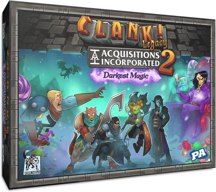 Clank! - Legacy 2 Acquisitions Incorporated - Darkest Magic, Hobby en Vrije tijd, Gezelschapsspellen | Bordspellen, Nieuw, Verzenden