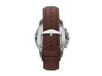 Fossil Grant FS4813 Herenhorloge 44 mm - Zilverkleurig, Verzenden, Zo goed als nieuw