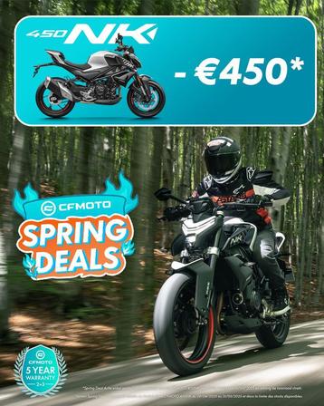 CFMOTO 450NK beschikbaar voor biedingen