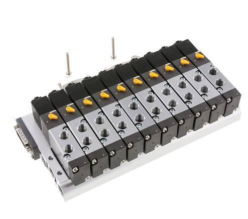 G1/8 10x Pneumatisch Ventiel Terminal 24V DC, Doe-het-zelf en Verbouw, Gereedschap | Machine-onderdelen en Toebehoren, Nieuw, Verzenden