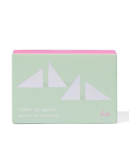 HEMA Make-up spons triangel - 4 stuks, Sieraden, Tassen en Uiterlijk, Uiterlijk | Cosmetica en Make-up, Nieuw, Verzenden