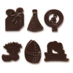 Callebaut Chocoladedecoratie Sinterklaas Ass. 260st, Verzenden, Nieuw