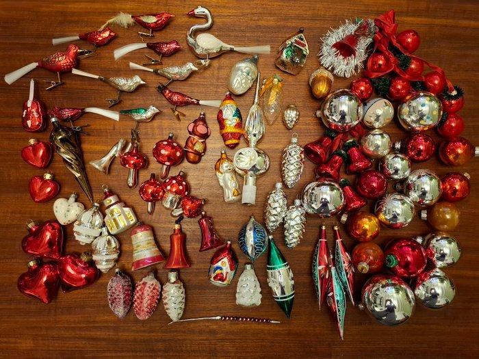 Kerstballen (75) - Glas, Diversen, Kerst