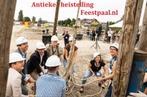 Feestpaal Houten heistelling 1e paal  feestelijke startbouw, Gebruikt, Overige