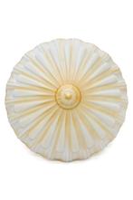 Vintage Hanglamp, Sfeerverlichting, Vintage Glazen Schaal, Gebruikt, Ophalen of Verzenden, 75 cm of meer, Glas