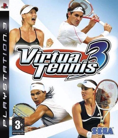 Virtua Tennis 3 (PS3 Games), Spelcomputers en Games, Games | Sony PlayStation 3, Zo goed als nieuw, Ophalen of Verzenden