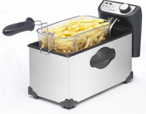 Bestron AF351 Friteuse – 3,5L Koude Zone – RVS – 22..., Witgoed en Apparatuur, Frituurpannen, Verzenden