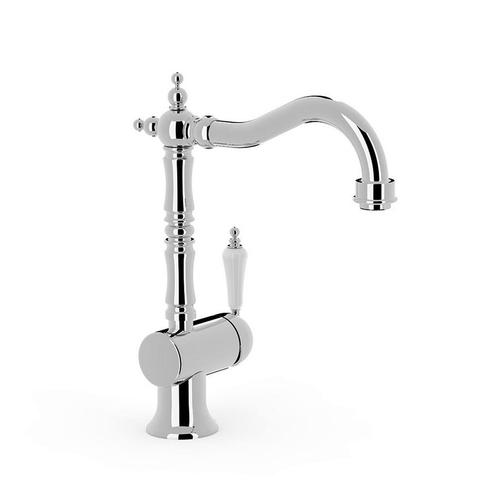 Wastafelmengkraan Tres Classic RVS 1 Hendel Chroom, Huis en Inrichting, Badkamer | Badkamermeubels, 25 tot 50 cm, Wasbak of Wastafel