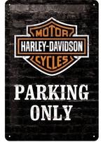 Harley-Davidson parking only reclamebord, Ophalen of Verzenden, Nieuw