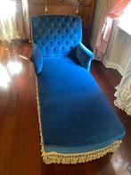 Chaise longue - Hout, Textiel - chause longe primi 900, Antiek en Kunst
