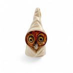 Royal Worcester - Beeldje - Figural owl candle snuffer with