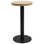 vidaXL Bistrotafel 40 cm MDF lichtbruin, Huis en Inrichting, Tafels | Eettafels, Verzenden, Nieuw