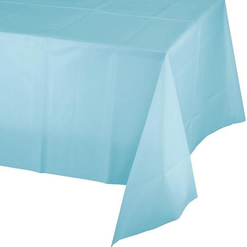 Blauwe Tafelkleed Pastel 2,74m, Hobby en Vrije tijd, Feestartikelen, Nieuw, Verzenden