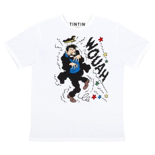 Kuifje T-Shirt Haddock Wouah, Verzamelen, Stripfiguren, Nieuw, Ophalen of Verzenden