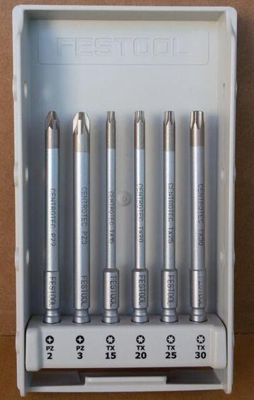 Festool Centrotec Set Bits BITS CE SET TL 6X FESTOOL-769095 beschikbaar voor biedingen