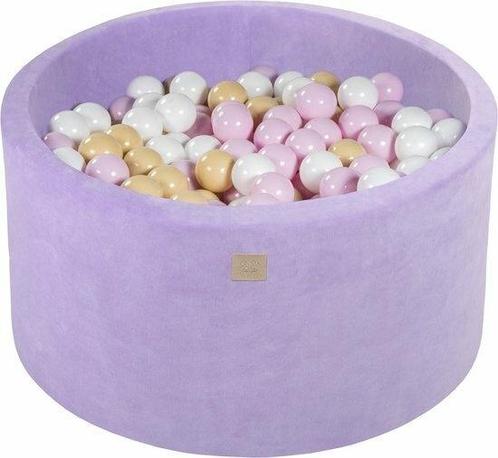 Ballenbak paars 90 x 40 cm – incl 300 ballen (verschillen., Kinderen en Baby's, Speelgoed | Educatief en Creatief, Nieuw, Ophalen of Verzenden