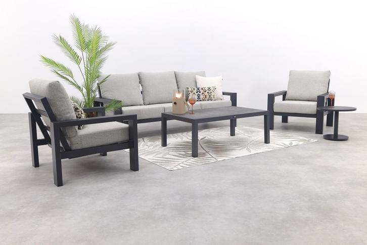 Verano/Atlanta stoel-bank loungeset (4-delig) - Royal, Tuin en Terras, Tuinsets en Loungesets, Loungeset, Nieuw, Overige materialen