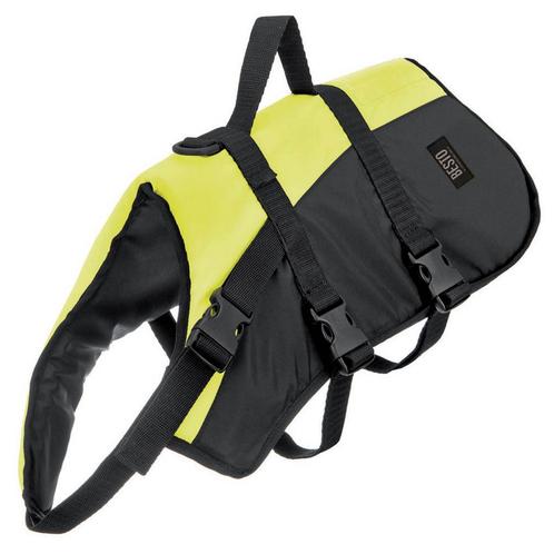 Besto hondenzwemvest Deluxe - Geel XS, Watersport en Boten, Watersportkleding, Nieuw, Verzenden