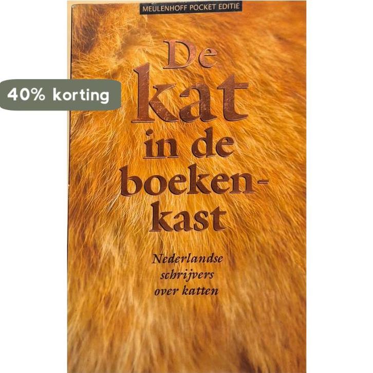 KAT IN DE BOEKENKAST 9789029025393 HERMANS, Boeken, Romans, Zo goed als nieuw, Verzenden