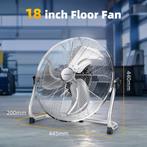 Aigostar Vloerventilator - Chroom - Ø 51 cm - 3 snelheden -, Verzenden, Nieuw