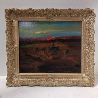 Schilderij M. de Vlaminck, Wit, +/- 1930 beschikbaar voor biedingen