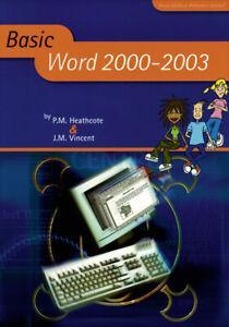 Basic ICT skills: Basic Word 2000-2003 by J.M. Vincent, Boeken, Taal | Engels, Gelezen, Verzenden