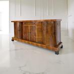 Dressoir - Messing, Walnoot, Antiek en Kunst