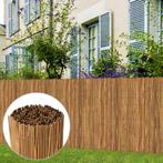 vidaXL Scherm 500x100 cm bamboe, Tuin en Terras, Verzenden, Nieuw, Hout, 1 tot 2 meter