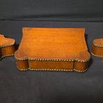 Pendule (3) - Consoles Napoleon III Hout - 1900 - Topstaat, Antiek en Kunst