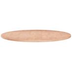 vidaXL Tafelblad rond Ø60x1,5 cm onbehandeld massief, Huis en Inrichting, Tafels | Eettafels, Verzenden, Nieuw