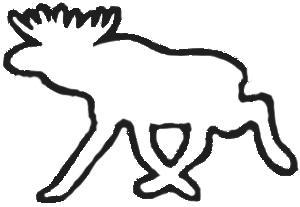 Sticker Eland transparant wit., Auto diversen, Overige Auto diversen, Ophalen of Verzenden