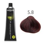 LOréal  INOA  5.8 Licht Mokkabruin  60 gr, Sieraden, Tassen en Uiterlijk, Uiterlijk | Haarverzorging, Verzenden, Nieuw