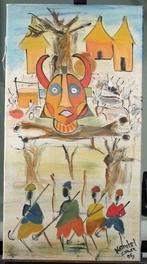 Kambel Dieng (1953, Sénégal) - Composition au masque