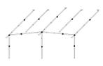 Dorema Frame Voortent Staal EasyGrip 25mm diepte 270/300, Caravans en Kamperen, Nieuw