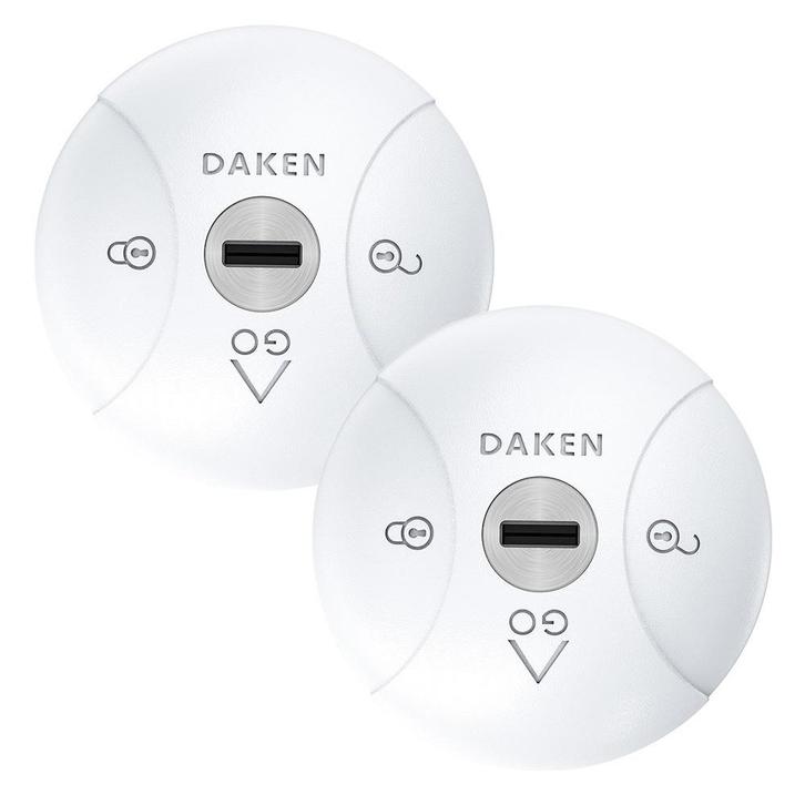 Bestelwagen slot - 2-Pack Saturn GO - Wit, Auto diversen, Anti-diefstal, Verzenden