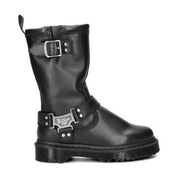 Dr. Martens Anistone bikerboots voor dames in het Zwart beschikbaar voor biedingen