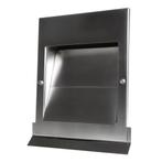 Overdruk Ventilatierooster Sigma 15 cm Geborsteld RVS, Ophalen of Verzenden, Nieuw