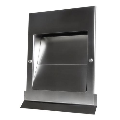 Overdruk Ventilatierooster Sigma 15 cm Geborsteld RVS, Doe-het-zelf en Verbouw, Sanitair, Ophalen of Verzenden