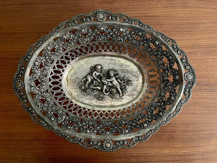 Broodmand - .800 zilver, Antiek en Kunst, Antiek | Goud en Zilver