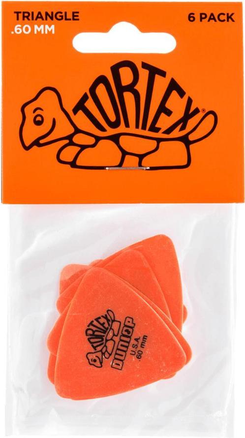 Jim Dunlop 431P060 Tortex bas plectrum 0.60 mm 6-pack, Muziek en Instrumenten, Instrumenten | Toebehoren, Elektrische basgitaar