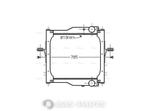 Radiateur AVA Cooling 5001873307, Ophalen, Nieuw, Overige merken, Motor en Toebehoren