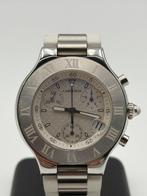 Cartier - 21 Chronoscaph - 2424 - Unisex - 2000-2010, Sieraden, Tassen en Uiterlijk, Horloges | Heren, Nieuw