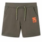 vidaXL Kindershorts met trekkoord 116 donkerkaki, Verzenden, Nieuw